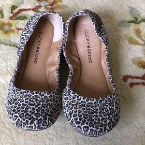 Lucky Brand Shoes - Lucky Brand leopard ballet flats-size 8.5 Lucky Brand Shoes - Lucky Brand leopard ballet flats-size 8.5